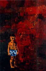 Painting Little Boy