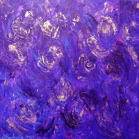 LIlac field of flowers